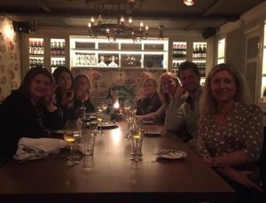 Efteråt åt vi middag och sen orkade jag inget mer.