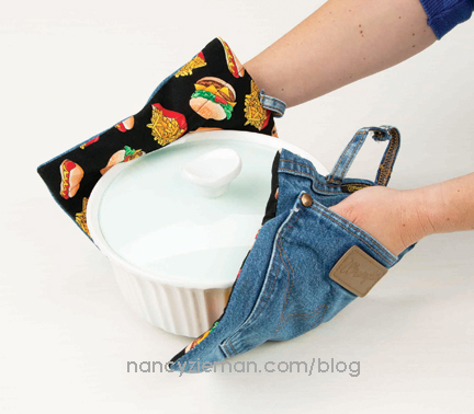 10-20-30 Minutes to Recycle Jeans, Nancy Zieman, Sewing WIth Nancy, How to recycle jeans