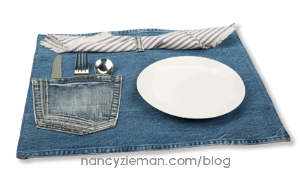 10-20-30 Minutes to Recycle Jeans, Nancy Zieman, Sewing WIth Nancy, How to recycle jeans