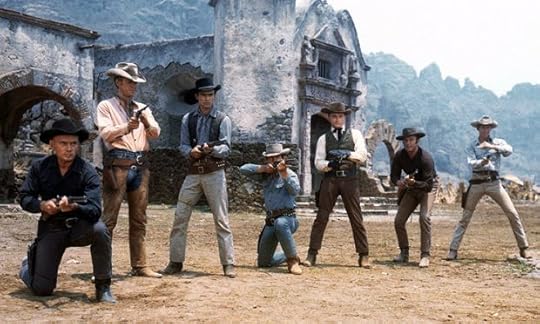 Los siete magníficos, originales, los de 1960.
