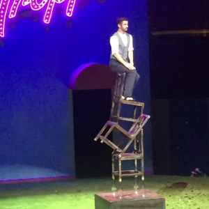 It's easier getting up than down.