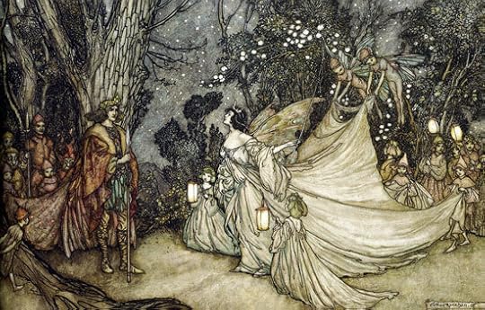 Titania Meets Over Arthur Rackham