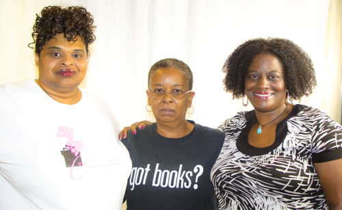 Lasheera Lee, Beverly Jenkins and Reese Ryan