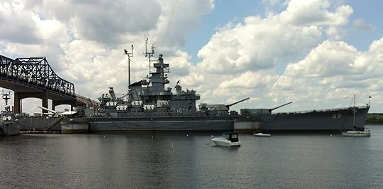 Battleship USS Massachusetts, Battleship Cove, Fall River, MA (photo: Sarah Sundin, 2014)