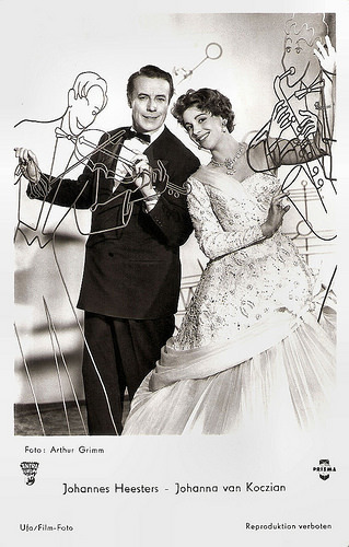 Johannes Heesters and Johanna von Koczian in Viktor und Viktoria (1957)