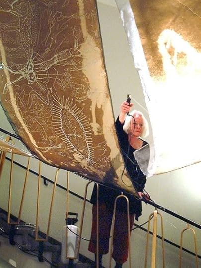 Barbara Beisinger during a performance at the Leipzig Museum. (Photo: Vassar College/Courtesy photo)