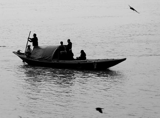Barge on the ganges