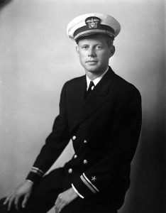 Lt. (jg) John F. Kennedy, 1942 (John F. Kennedy Presidential Library, public domain)