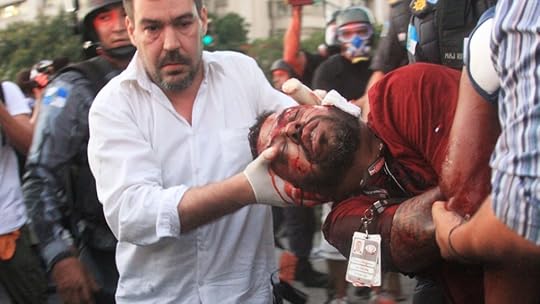 Santiago Andrade, morto pelos black blocs que Freixo defende