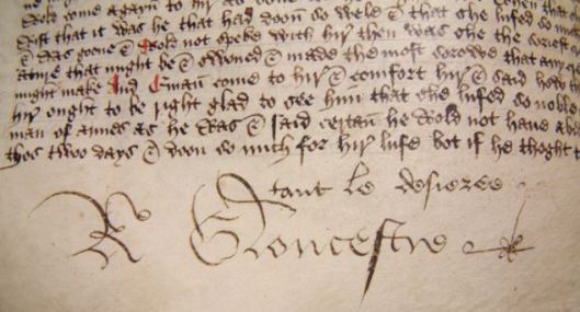 Gloucester's Signature