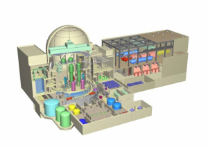 Thorium-based MSR plant cutaway