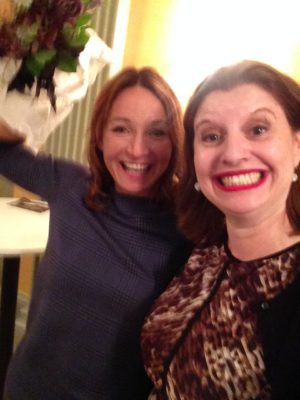 Här med Martina Haag som två dagar senare vann priset för Årets Bok - så himla välförtjänt.