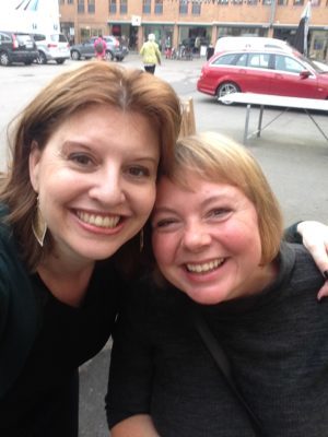 Jag och Jessica Kolterjahn.