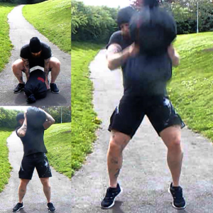 sandbag shouldering is great conditioning