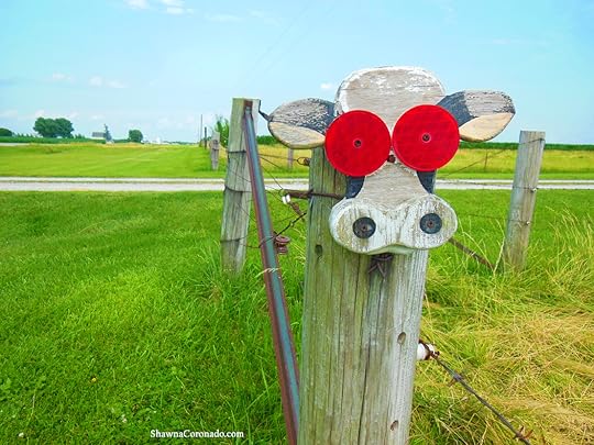 Moo Cow Reflector Fence