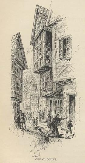 This is Offal Court. Not only Mark Twain's Tom Canty and his sisters but tons of slang were born there.
