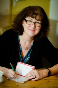 The writer at work! (Photo by Clint Randall www.pixelprphotography.co.uk)