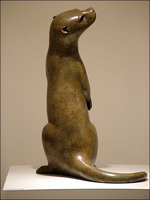 Otter Sculpture by Ian Edwards