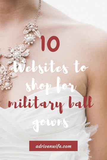10 websites to shop for military ball gowns