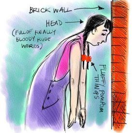 Head against the Wall