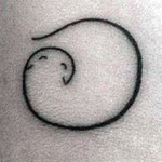 Minimalist tattoos Cat by JonBoy