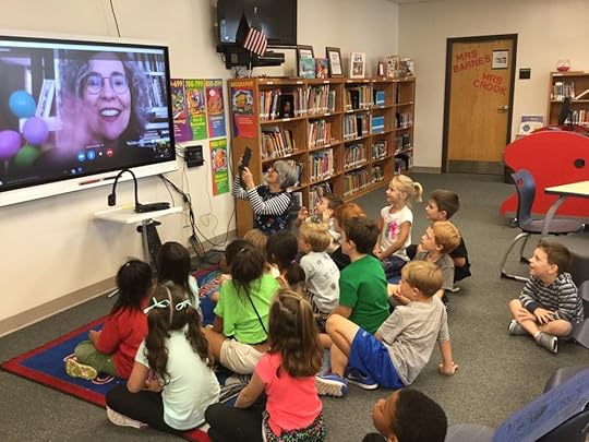 The view from the other side. 2nd graders in North Carolina.
