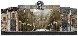 Image result for stage set A Christmas Carol