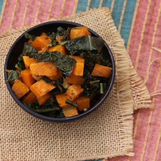 Kale with Carrots