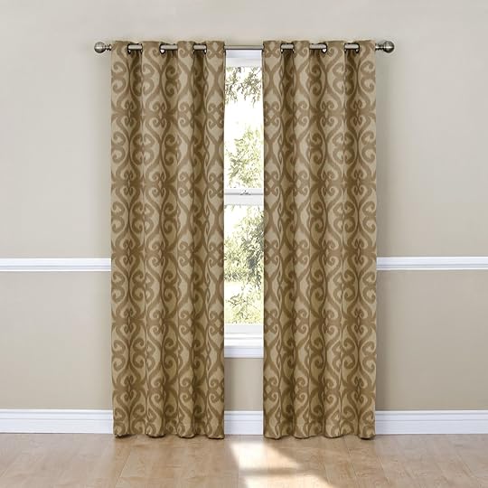 Blackout Curtains Patricia Blackout Grommet Cafe Color