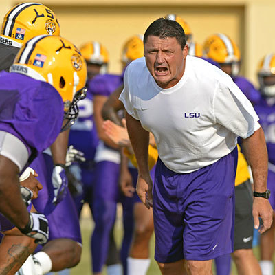 LSU Interim Coach Ed Orgeron