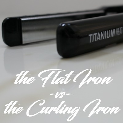 flat irons or curling irons for short relaxed hair