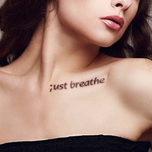 just-breathe-semicolon-tattoo