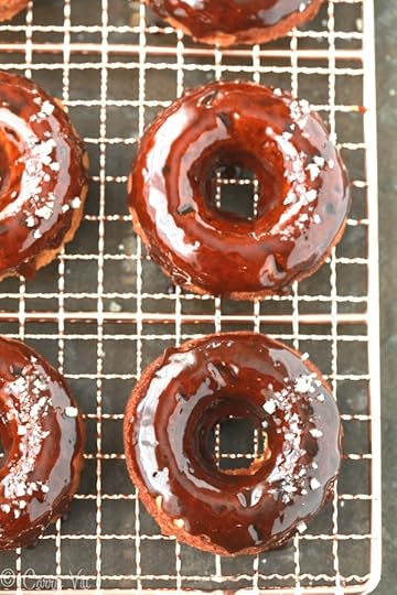 Pumpkin Spice Donuts with Salted Caramel (Grain-Free)