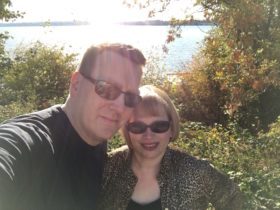 Glenn and I in a Kirkland sunbeam