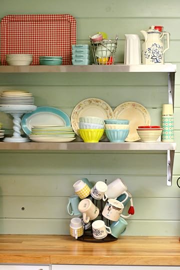 Shelves in Kitchen