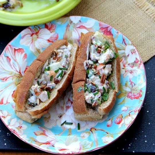 Fall Shrimp Salad Rolls