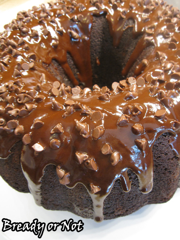 Bready or Not: Triple Chocolate Pumpkin Cake 