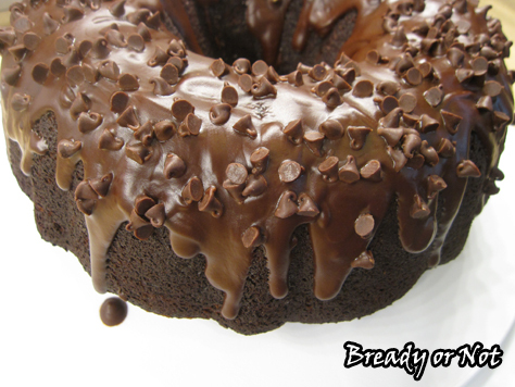 Bready or Not: Triple Chocolate Pumpkin Cake 