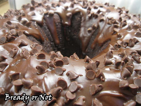 Bready or Not: Triple Chocolate Pumpkin Cake 