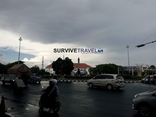 Tugu Muda in the distance.