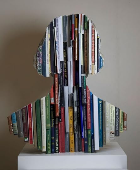 Recycled Carved Book Sculptures By Long-Bin Chen