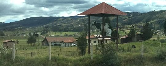 Milk farm outside Cuenca