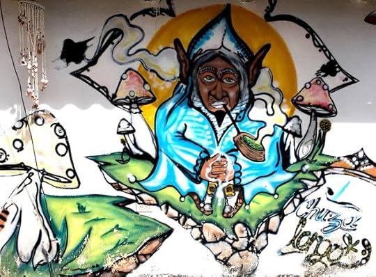 Artwork on road to Vilcabamba