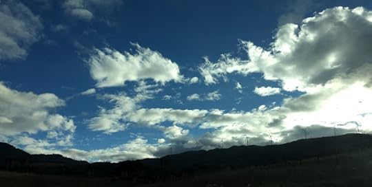 Windmill power outside Loja