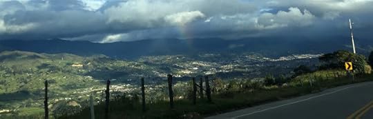 Loja valley view from the road headed south