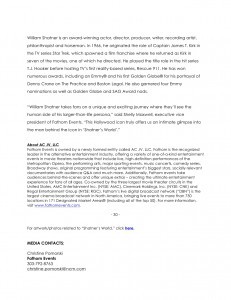 Shatner's World Press Release FINAL2