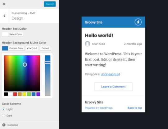 AMP Design Settings
