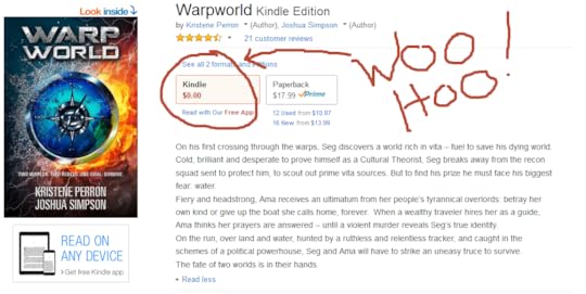 Warpworld free on Amazon Kindle