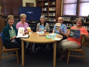 L-R: Sandy Lane, Maureen Hand, Kathy Pooler, Bob Cudmore, Judith Prest