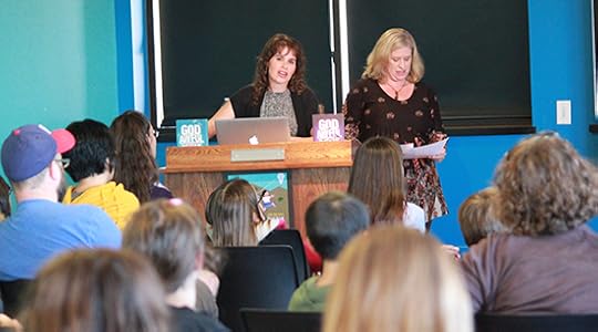 Author Silvia Acevedo at The Sheboygan Teen Book Festival